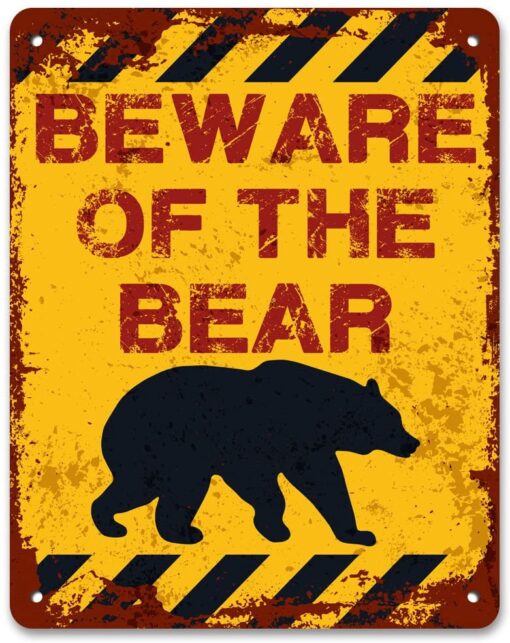 bear sign